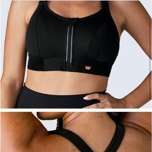 Shefit Ultimate Sports Bra High Impact Black Women’s Size 6 Luxe